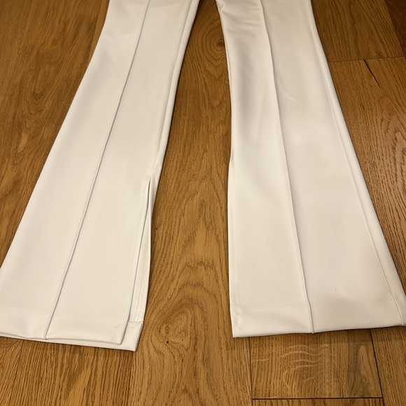 Adam Lippes Eva Flare Pant In Bonded Neoprene - Picture 5 of 8